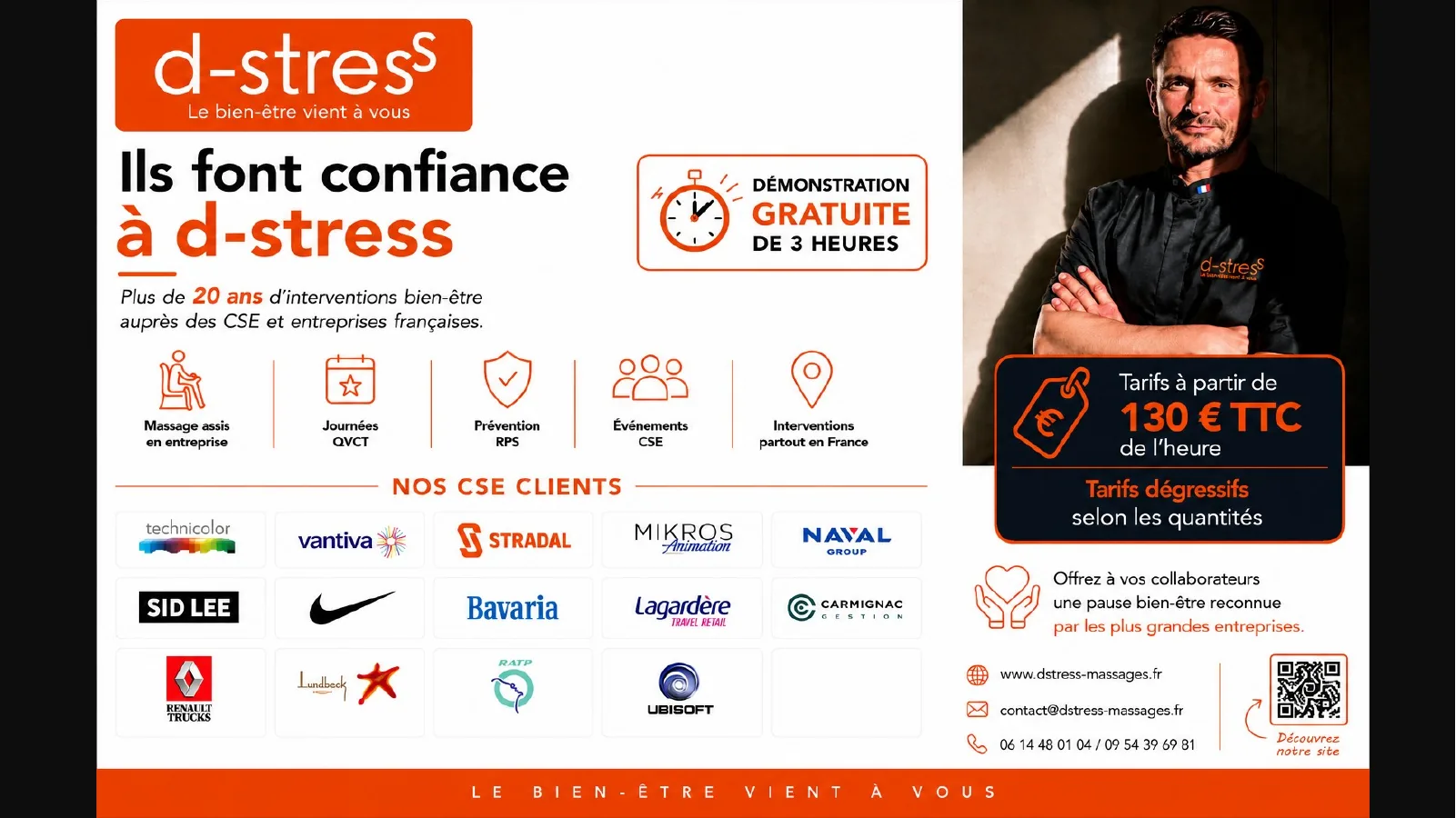 Logos clients d-stress